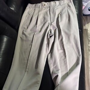 Classic Beige Men's Dress Pants